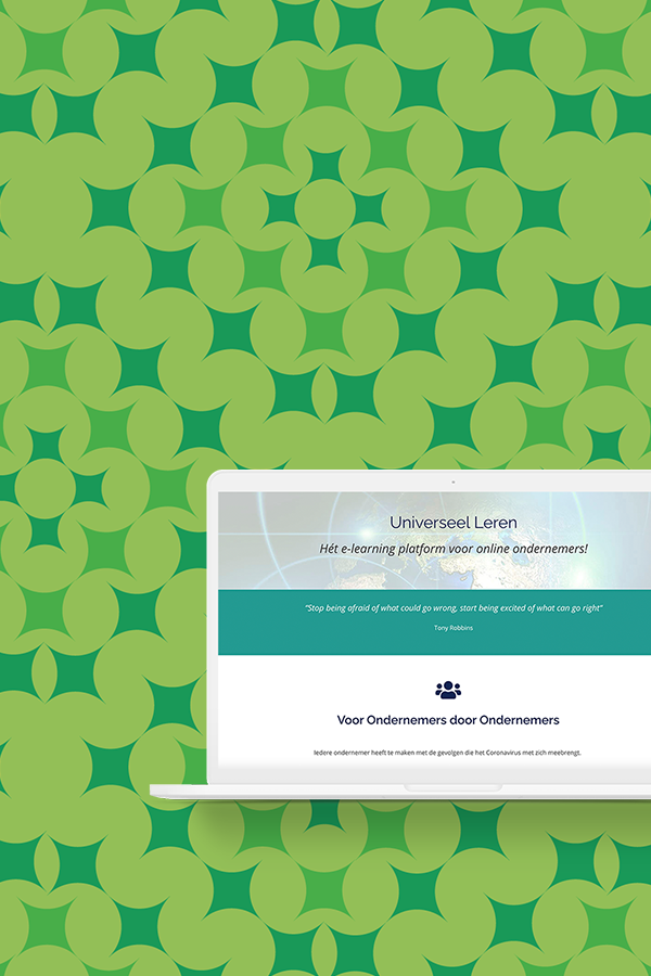 Universeel Ondernemen | Moodle case | UP learning